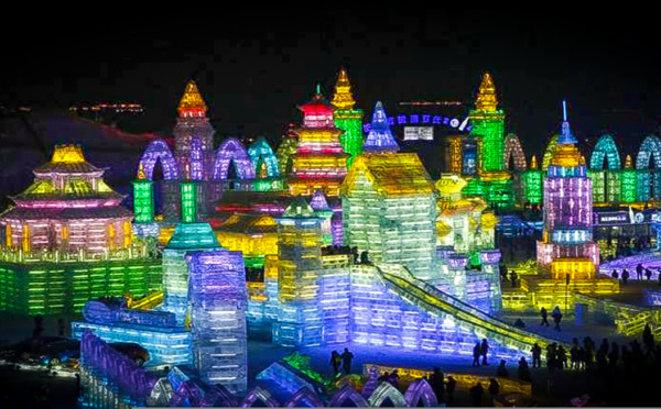 Festival de glace : Harbin, Chine