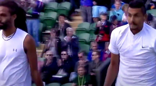 Deux artistes du tennis : Dustin Brown et Nick Krygios