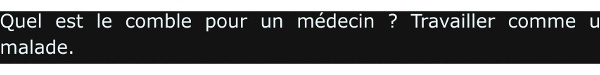 Les secrétaires médicales ont (parfois) de l'humour
