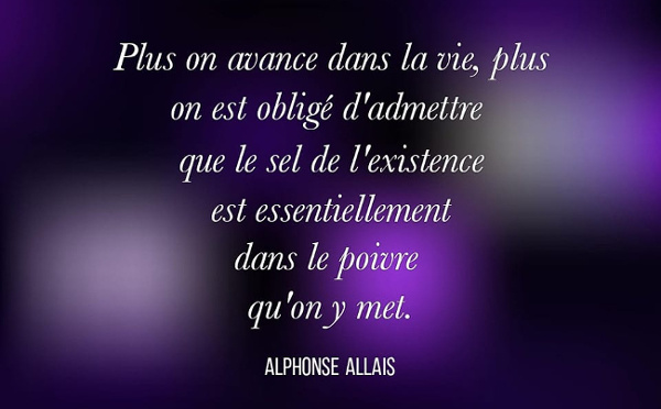 La citation de la semaine