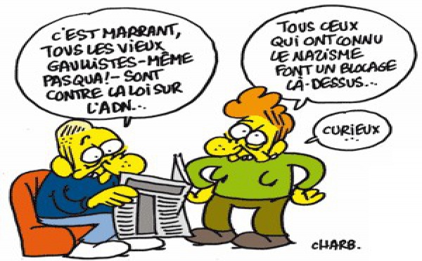 Touche pas à mon ADN !