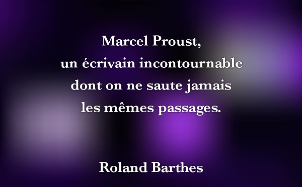 À propos de Marcel Proust