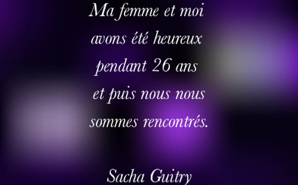 La citation de la semaine