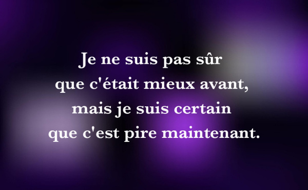 La citation de la semaine