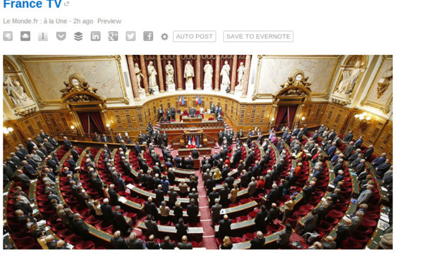 Pour une fois que le Sénat faisait son boulot !