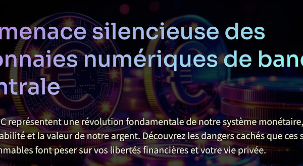 SN. CBDC : la fin de l'argent !