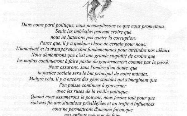 Sarko ; flagrant délit de double langage !
