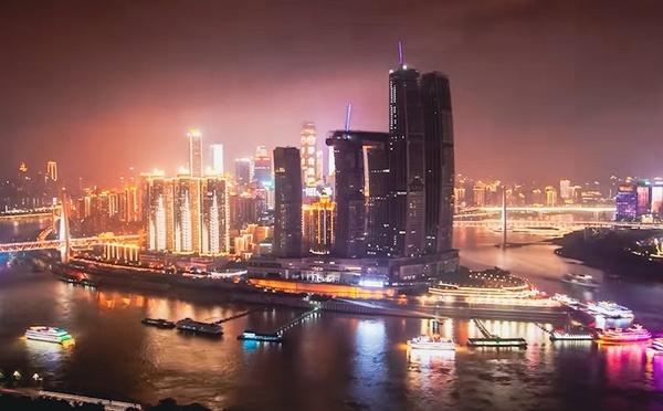 Photo  : Chongking, Chine  