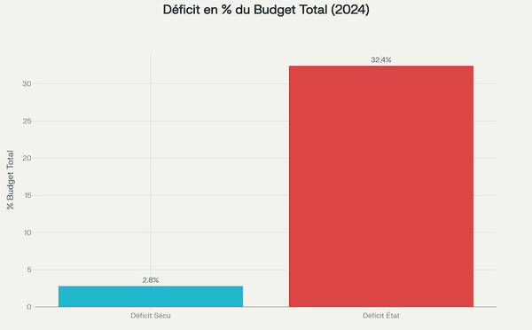 Budget total de la SS 2024 : 640 Milliards. Charges nettes de l'Etat 2024 : 453 milliards. Ce graphique devrait suffire à clouer le bec de n'importe quel  contempteur de la Sécu
