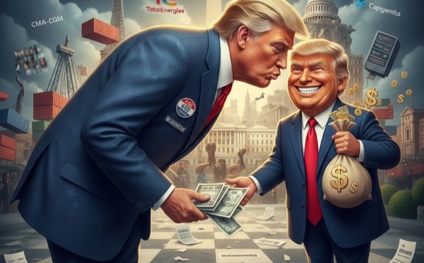 Le "French Kiss" à la sauce Trump : Quand nos fleurons font la révérence