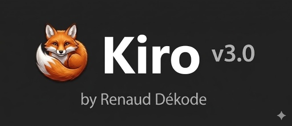 Kiro v3 : la brillante plateforme multi‑IA de Renaud-Dékode