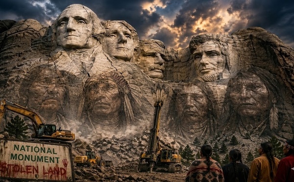 La sordide histoire du Mount Rushmore