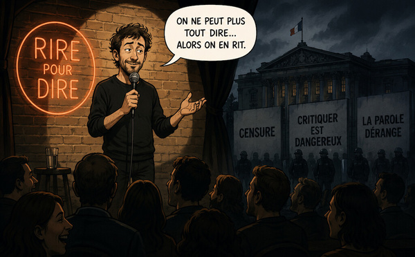 Quand l’humour devient le dernier refuge de la critique politique