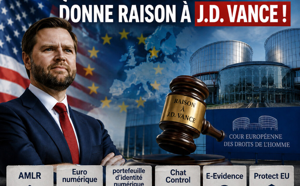 Quand l'Europe donne raison à J.D. Vance !