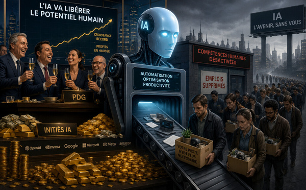Grâce à l’IA, les profits explosent. Les salariés aussi !