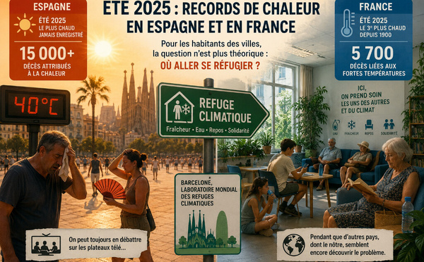 Canicules : comment l’Espagne protège ses villes pendant que la France regarde le thermomètre