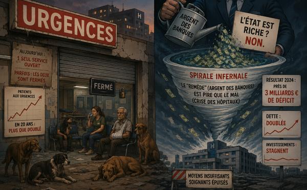 Quand nos hôpitaux, en ruine, jouent en bourse !
