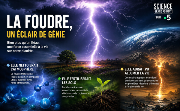 La foudre, un éclair de génie : et si l'orage n'était pas notre ennemi, mais notre créateur ?