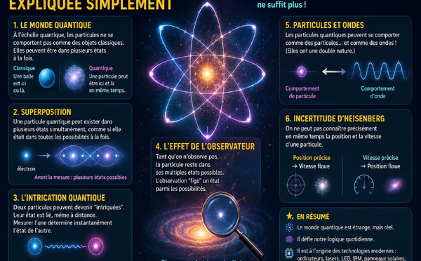 La physique quantique expliquée simplement et pourquoi certaines de nos technologies restent un mystère