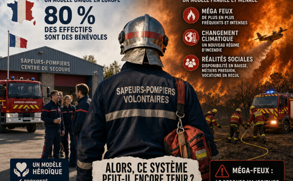 80 % de bénévoles, 100 % de galère : le système des pompiers français est-il en train de cramer ?